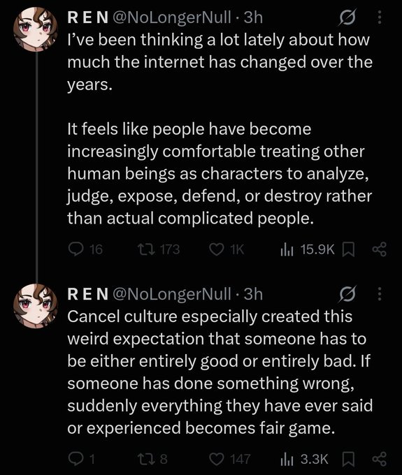 cloudfairy923's tweet photo. #pressure #roblox

@NoLongerNull last post is right in all the wrong ways. The statements Ren said in said post below were absolutely true but Ren is also responsible for doing 80% of what she said others do. Shes not perfect, but shes only gotten what shes dished out herself. https://t.co/RsanWouzNl
