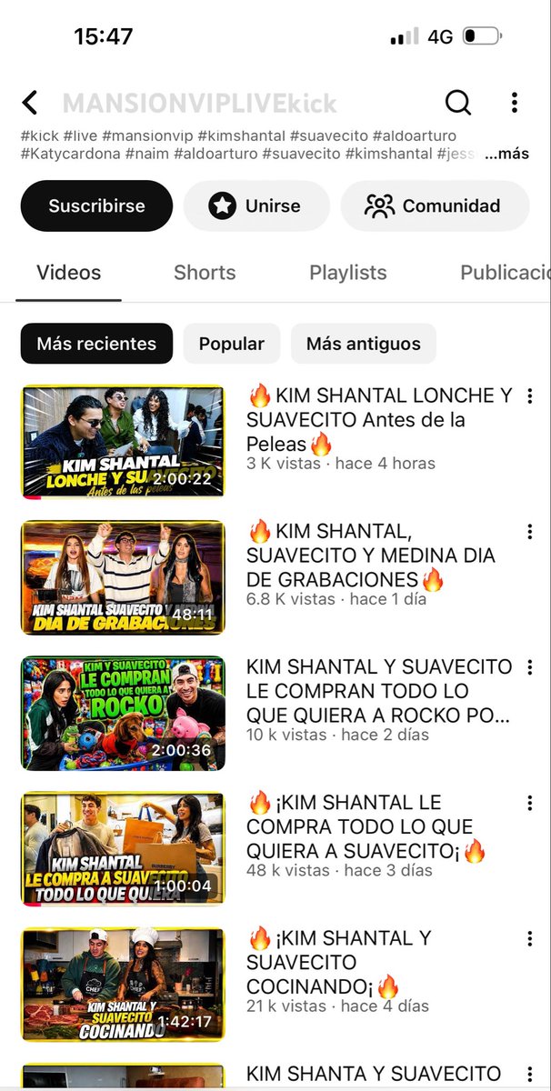 signalpor's tweet photo. Esta cuenta se roba todo el contenido de Kim y suave ayuden a reportarla , porque les baja las vistas #lamansiónvip https://t.co/w5CBhXoe6t