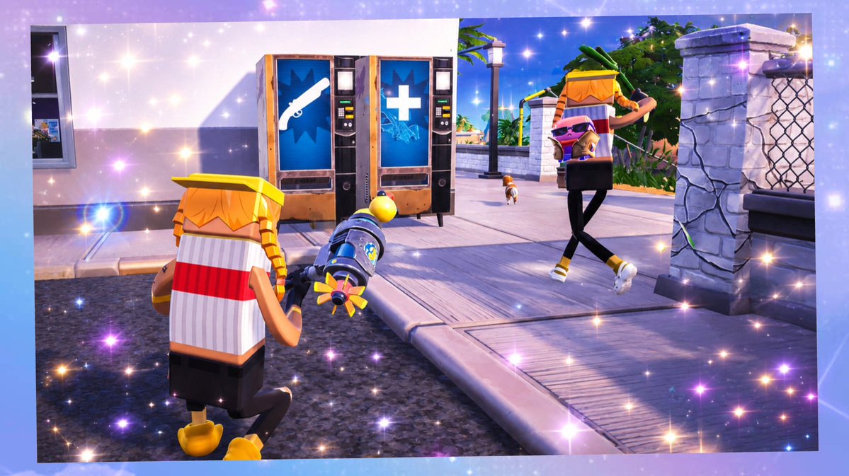 yoru_u_uzzz's tweet photo. 今日はFORTNITE 𓈊ˊ˗

「ネギで素振りをする人🤭」

今日も良い1日をꔛ🍀*゜
#Fortnite #フォートナイト https://t.co/YO76Wk6Ddb