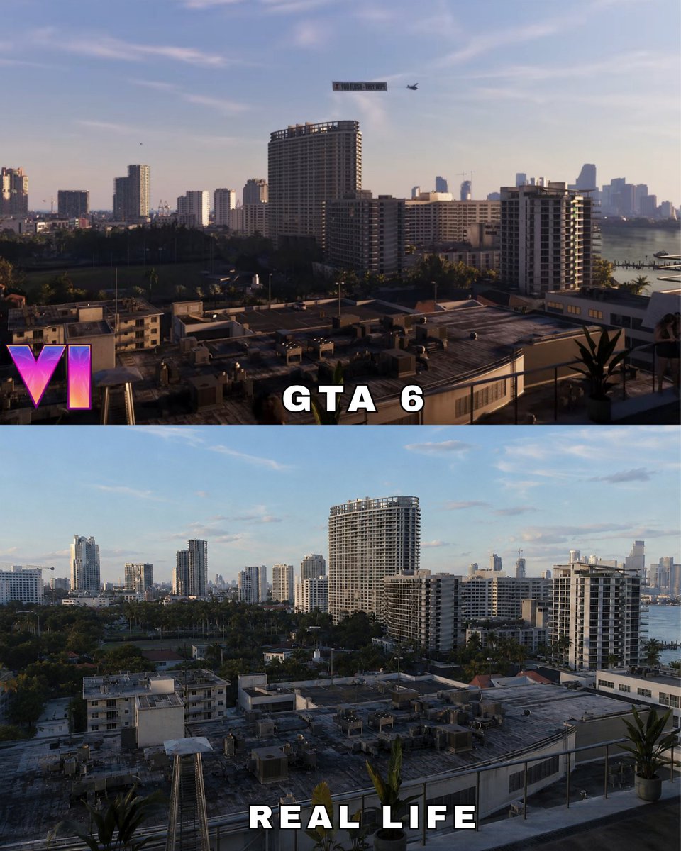 YtSmaxy's tweet photo. GTA 6 Vs Real Life

#GTAVI #GTA6 https://t.co/Qli6tY06Zj