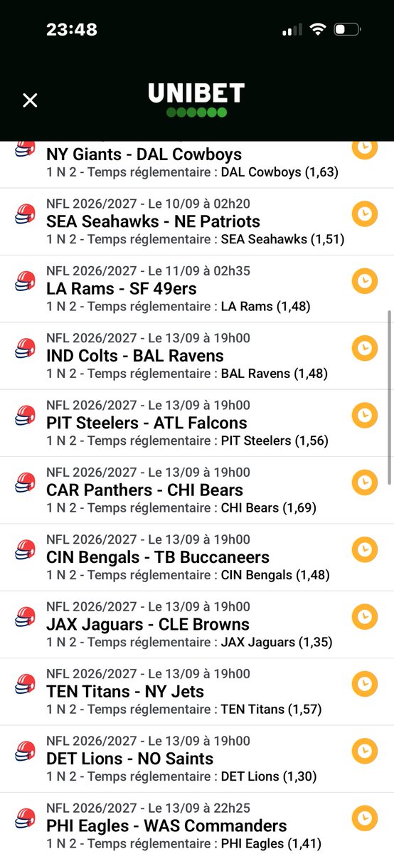 LesProblemes8's tweet photo. Here is my bet for the NFL of september #NFL #bet #AmericanLife https://t.co/ZEn0H76Xi9