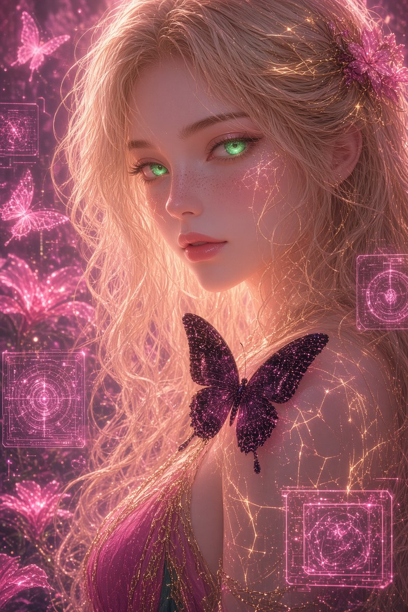 Vyrkael's tweet photo. 💖Pink Cyber Garden 💖 https://t.co/9MNogbPEKg