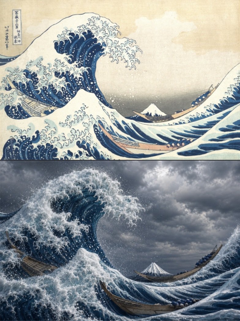aavenaama's tweet photo. @_subtxt_ These people will look you dead in the eye and tell you the second image looks better lol https://t.co/QlH6r751sR