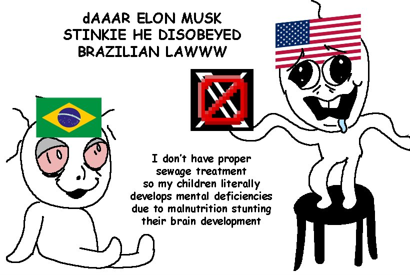 Rohan_Furries's tweet photo. I drew this when i was furious when brazil got banned way back in 2024.
still didn't recover from that. https://t.co/tzmiUOJ6od