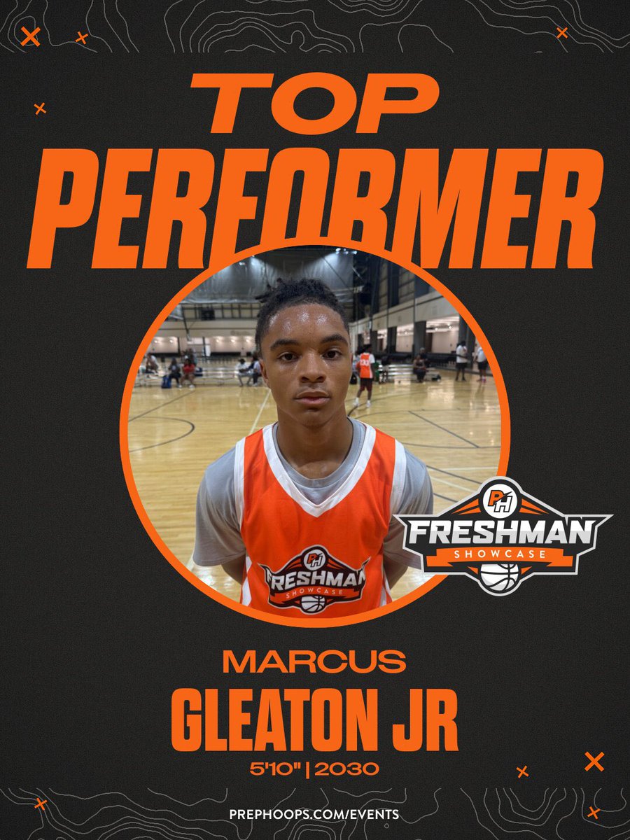 HereGoJayAgain's tweet photo. Marcus Gleason Jr is a defensive stalwart and a playmaker to keep an eye on in SC's 2030 class. Really sets the tone with his full court defensive pressure. 

#CarolinasFreshmanShowcase https://t.co/mW1HwLcxEO