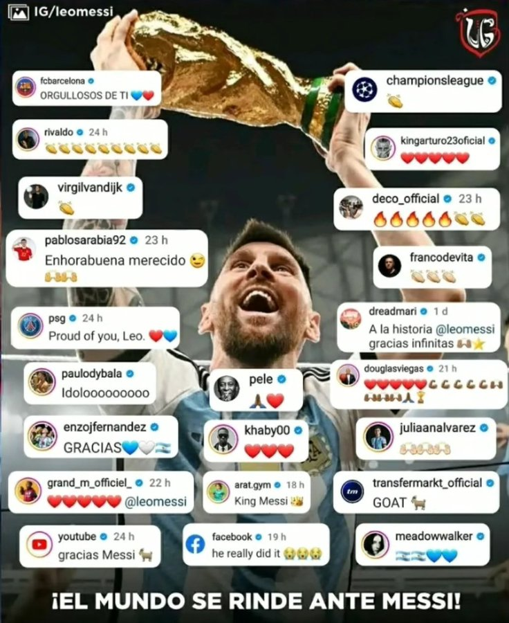 Leo_messii_8's tweet photo. Whether you like it or not, Lionel Messi is the undisputed face of Football. ❤️🐐 https://t.co/bjs95Y4LwS