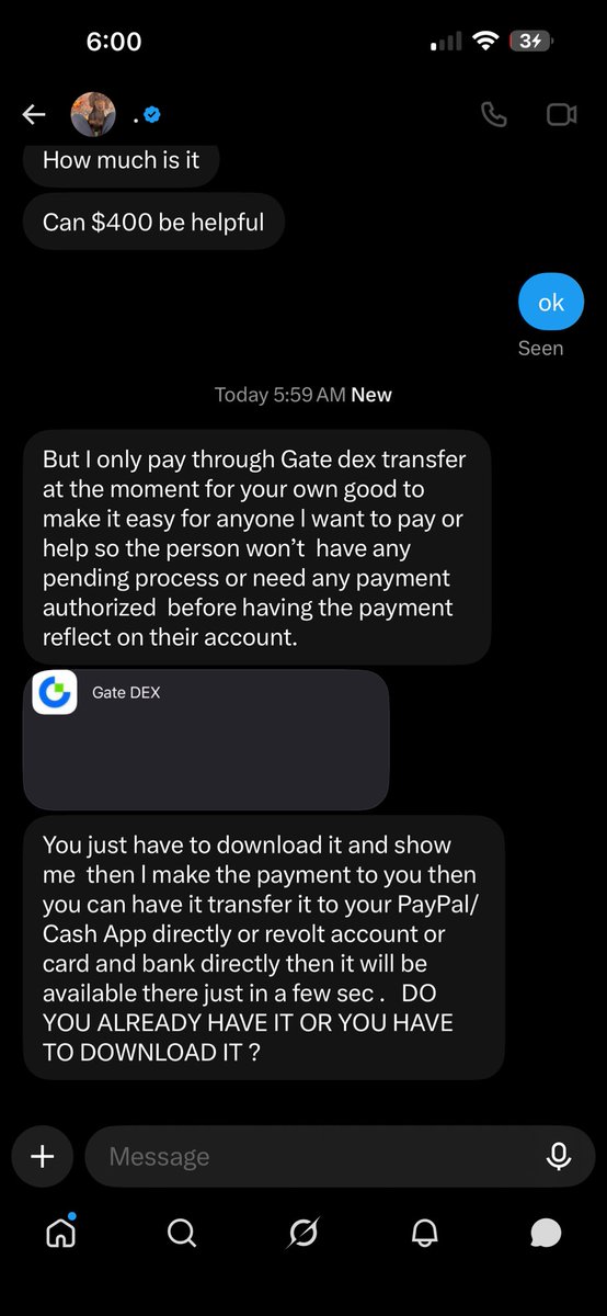 UrGoddessXCharm's tweet photo. @Rich20286 Don’t get fooled, know how to spot a scam. https://t.co/LgTkFfmOpF