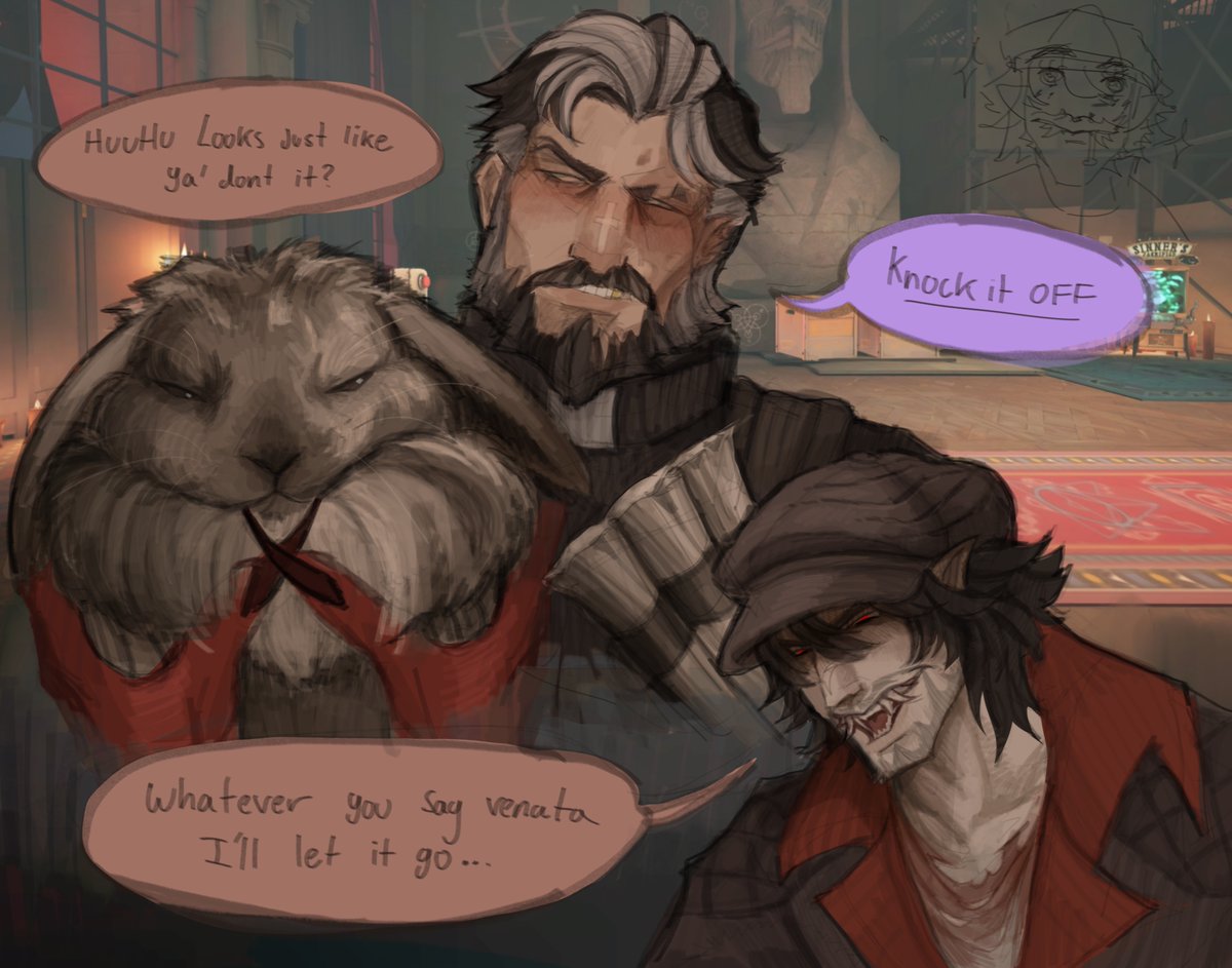 cuntboybarayaoi's tweet photo. Drifter and Venator (holyblood) #deadlock https://t.co/uQI6nAgqjo