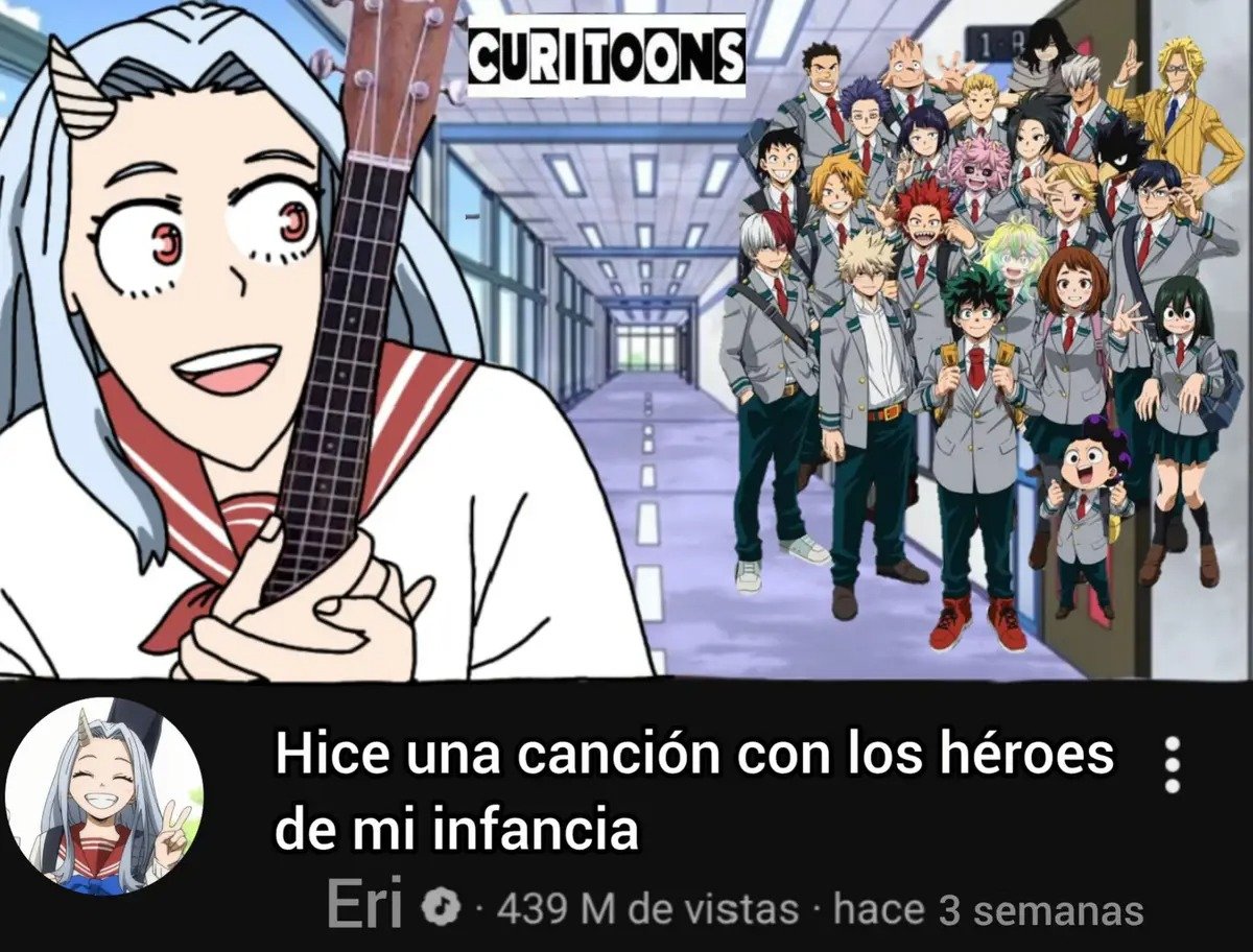ToonsGrasa's tweet photo. Toda una artista la Eri
#MyHeroAcademia https://t.co/HGuyoJj7qx