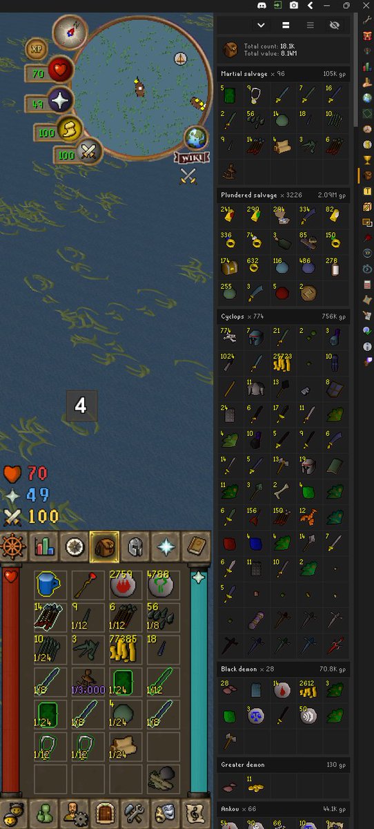 IronLordTTV's tweet photo. Got that 1/3000 drop at like 86 salvage. lol #osrs
#Spooned #RNGLord https://t.co/4YRKDzqQhg