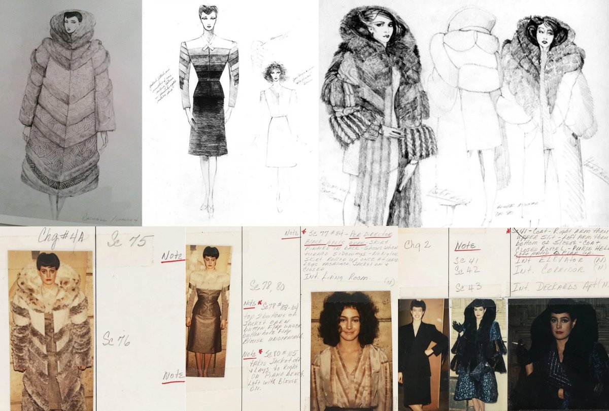 itsbleekerxox's tweet photo. Michael Kaplan &amp; Charles Knode's costuming for Bladerunner (1982) was so good Alexander McQueen designed Givenchy FW98, campaign shot by Steven Meisel who went on to do a themed editorial for Vogue Italia w/ Prada SS98, &amp; Galliano seemingly even drew inspo for his FW99. https://t.co/3QFivSRXy6