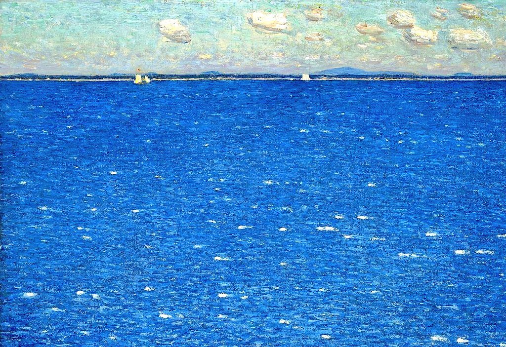 impression_ists's tweet photo. The West Wind Isle by Childe Hassam https://t.co/eWaD1N6BiS