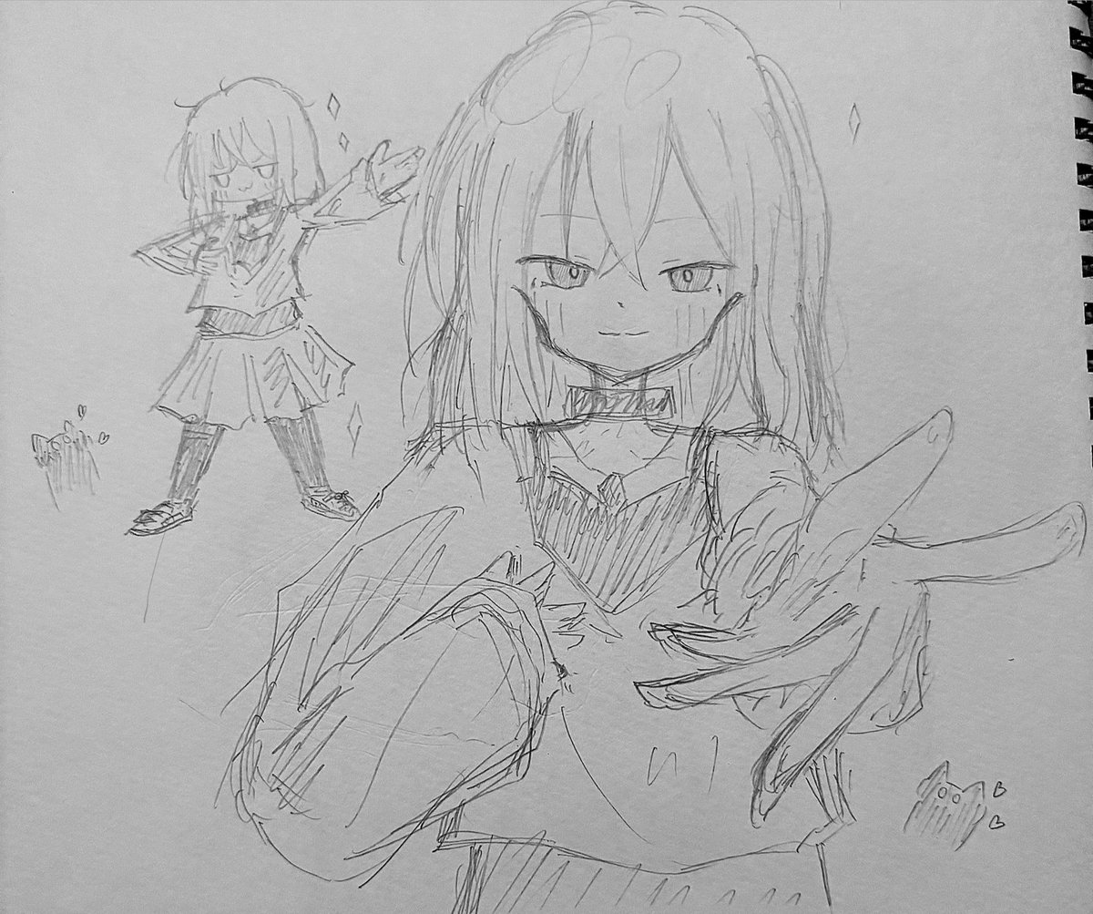 midorinoe's tweet photo. 猫(黒ハート)        #絵描きさんと繋がりたい  #oc 
ぐっどおはよう https://t.co/0UPvDjd1PF
