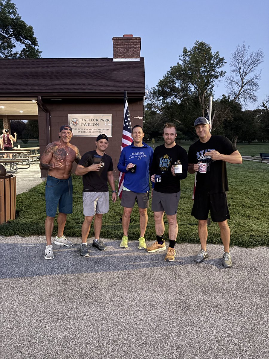F3TheSteelMill's tweet photo. Congrats to G-String @GradyHastings for receiving the Swole @F3TheSteelMill. This was passed down from one of the greatest, Rooney @JeffSpilker who proudly accepted it for the first time the previous week. Big thanks to Otis for the creative beatdown! https://t.co/mU25dj5z93
