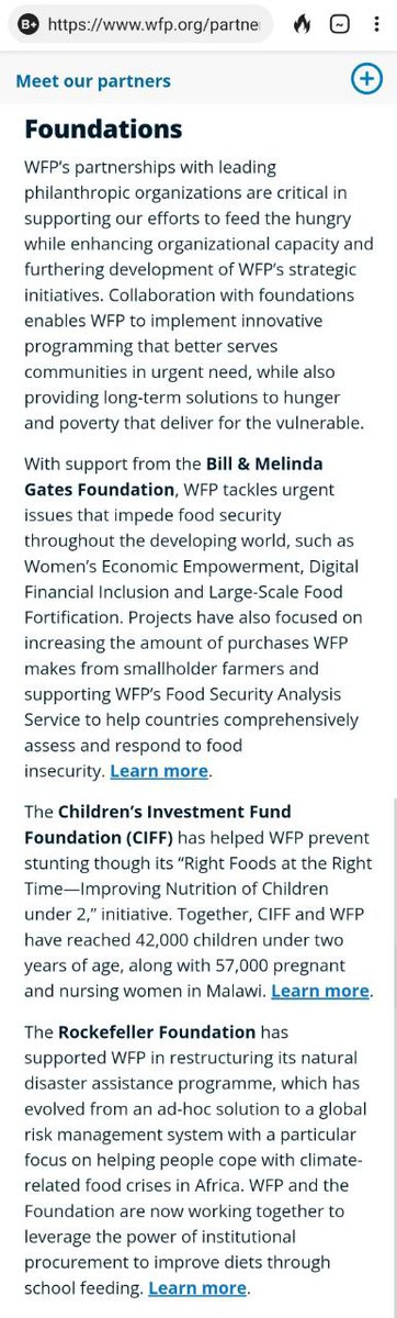 Shannon45531518's tweet photo. #Balenciaga #Children #Depopulation #GatesFoundation #CCP #Rockefeller #Agenda2030 #WFP #Genocide #China #UN
Balenciaga funds and promotes the World Food Program.
The stated goal being to end world hunger by 2030.
Closely examine the list of sponsors and partners and ask yourself some serious questions.
Why are these corporations, foundations and institutions who state that they are working hard to help the impoverished, partnering with the Chinese Communist Party that has consistently and very openly stated that they are going to destroy America? It's so bad in China right now that people are jumping off of buildings in mass to end their suffering.
TenCent is owned by ByteDance. The CCP runs ByteDance.
But one thing should be having you picking your jaw up off the floor. Why is the Church of Jesus Christ of Latter-day Saints partnering with a Depopulation program that is directly tied to China? Where is the Depopulation section in the Bible? Did the Surmon on the Mount include the eradication of 95% of humanity?
Why the concerted geopolitical focus on Africa? Is this really to help people or to kill them off in 1-3 generations in order to have the natural resources of the land?
Knowing that these same entities are directly involved with the Vaccines, mRNA Genetic manipulation, Child Porn, Human Trafficking, Organ Harvesting and Adrenochrome operations, what exactly are the ingredients of the food boxes they are distributing internationally? Do the food boxes contain things like stevia (which causes Sterilization) and other chemicals which cause widespread damage to human health?
Closely examine which sector of the depopulation program each of these partners are financing and focused on.
FOLLOW THE MONEY.
MAKE A MIND-MAP.
https://t.co/uK0JlnT0rk
The United Nations isn't exactly shy when it comes to telling the world what they're doing to depopulate Earth:
https://t.co/o0ecvNnmnl