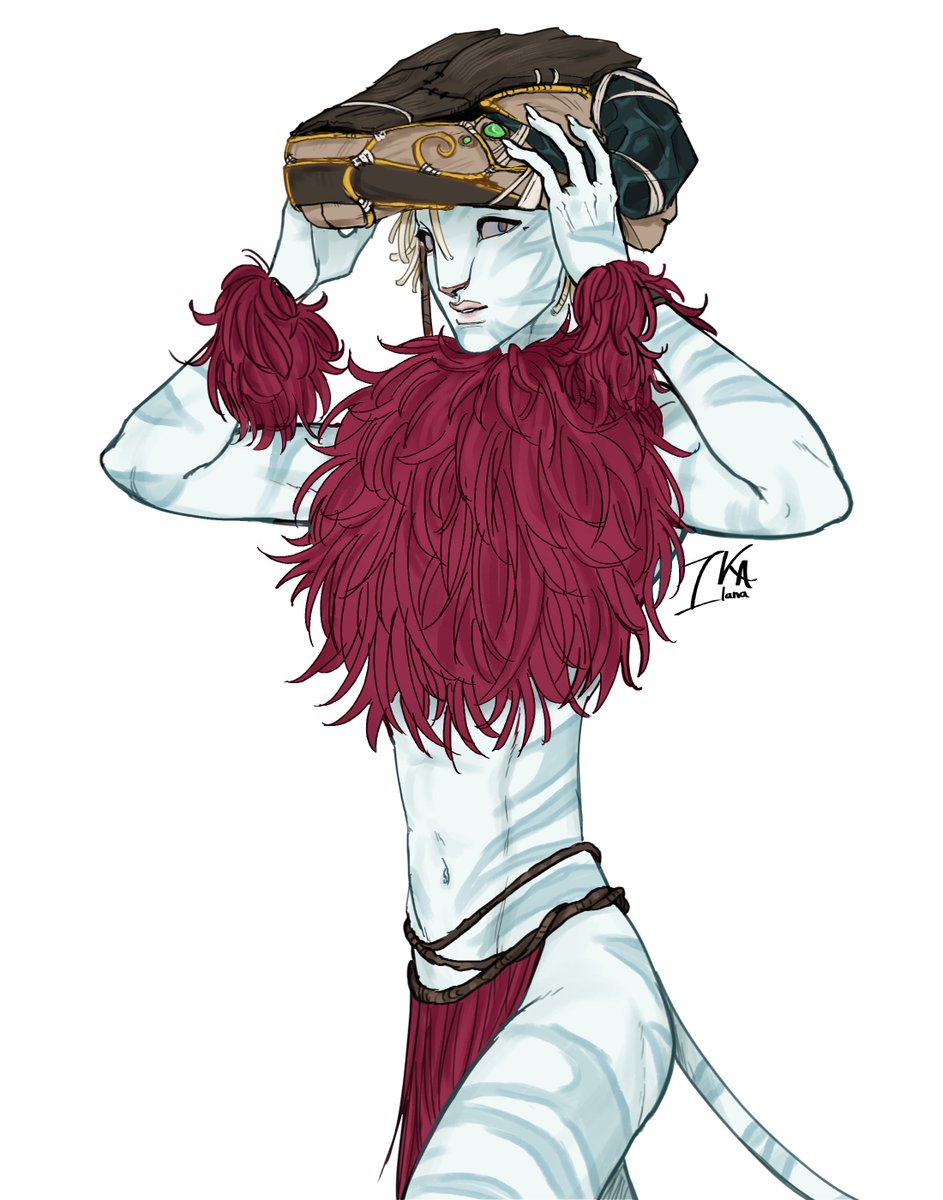 ikailanaart's tweet photo. Riwe is getting ready for her dance
#navioc #avatar https://t.co/mpMtBIp1mJ