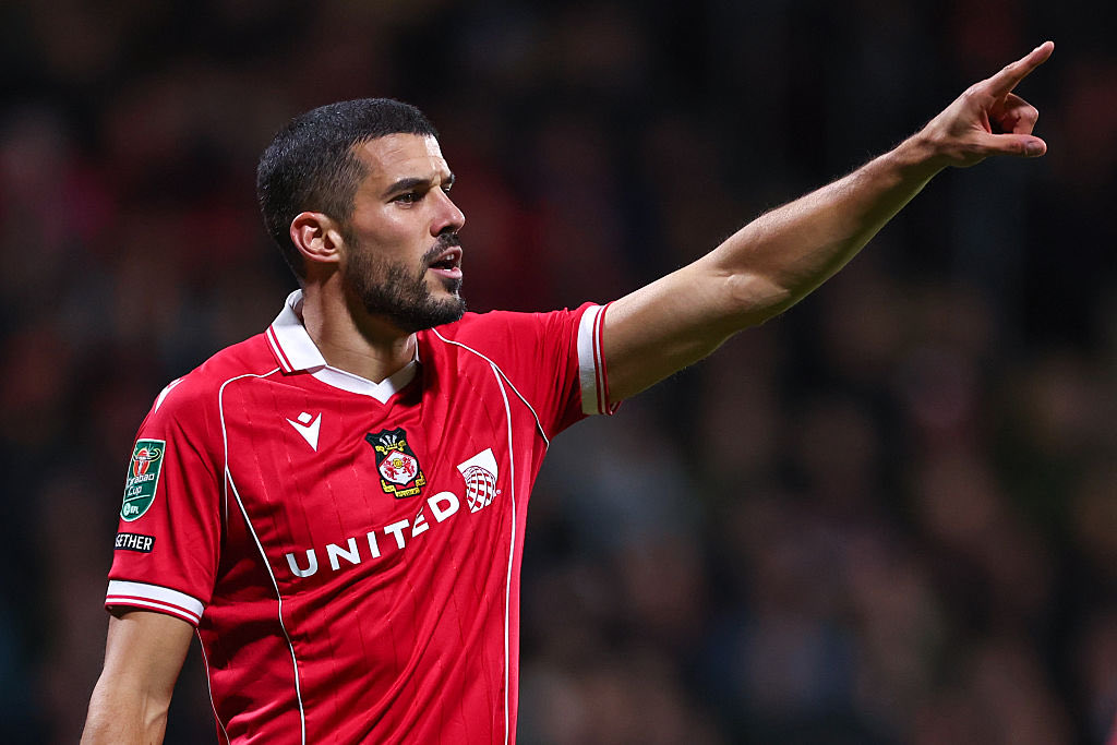 RobRyanRed's tweet photo. Conor Coady is set to leave Wrexham via mutual consent and become a free agent before the transfer deadline arrives [@SimonJones_DM] #WxmAFC https://t.co/HwY2TCjqRj