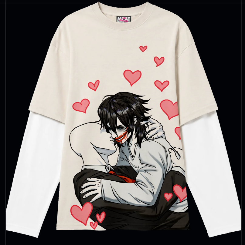 Mr_Cl0wn_'s tweet photo. Slenderman x Jeff the killer in the big 2026 WITH MERCH??

Augh I want to go back to my creepypasta era https://t.co/5ZclPQLqEH
