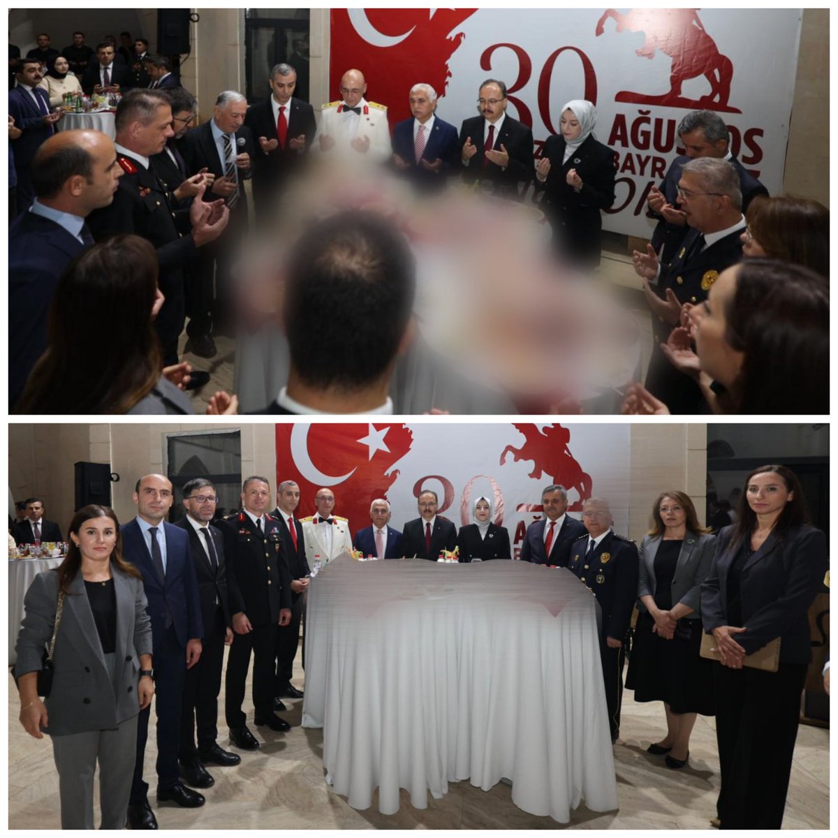 Cengizhantukenm's tweet photo. 📍 #Siirt Tarım ve Ağaç Müzesi

Teşkilatımızla birlikte, 30 Ağustos Zafer Bayramı kutlama programı kapsamında; Valimiz ve Belediye Başkan Vekilimiz Sayın @Dr_KemalKzlkaya ile eşi Hanımefendi Nurten Kızılkaya’nın ev sahipliğinde düzenlenen resepsiyona katılım sağladık.

🇹🇷 Büyük Zafer’in 104. yıl dönümünü büyük bir gurur ve coşkuyla kutluyoruz.

Başta Gazi Mustafa Kemal Atatürk ve silah arkadaşları olmak üzere, istiklal ve istikbalimiz uğruna canlarını feda eden aziz şehitlerimizi ve kahraman gazilerimizi rahmet, minnet ve saygıyla yâd ediyoruz.

30 Ağustos Zafer Bayramımız kutlu olsun. 🇹🇷

#30Ağustos 🇹🇷
#ZaferBayramı 🇹🇷
#BüyükZafer104Yaşında 🇹🇷
#MilliZaferHaftası 🇹🇷