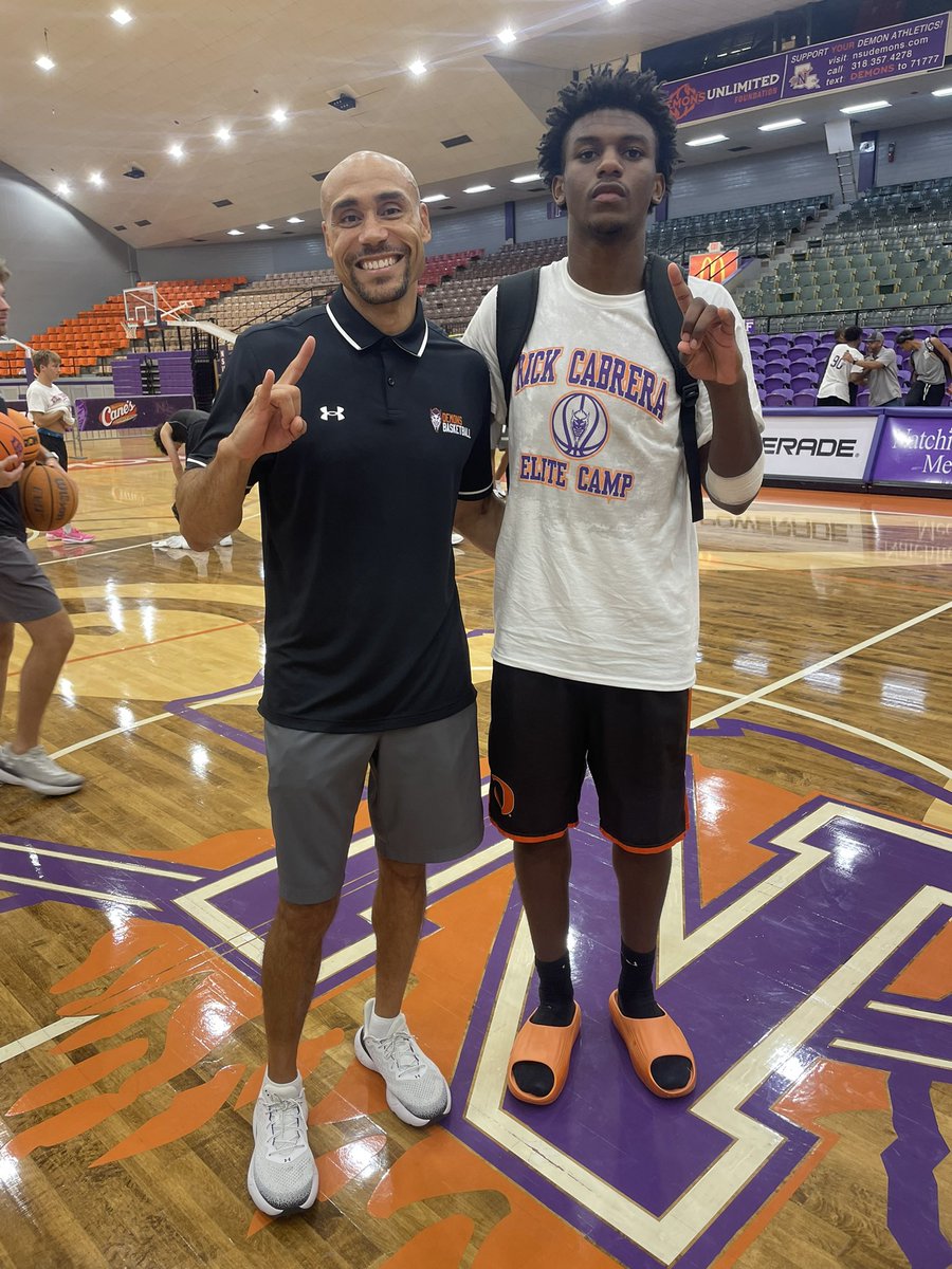 DJuan_Tanner's tweet photo. Great Elite Camp @NSUDemonsMBB. Thanks @CoachFig for the invite. #GoDemons @CoachCabrera13 https://t.co/2f9PER9YqY