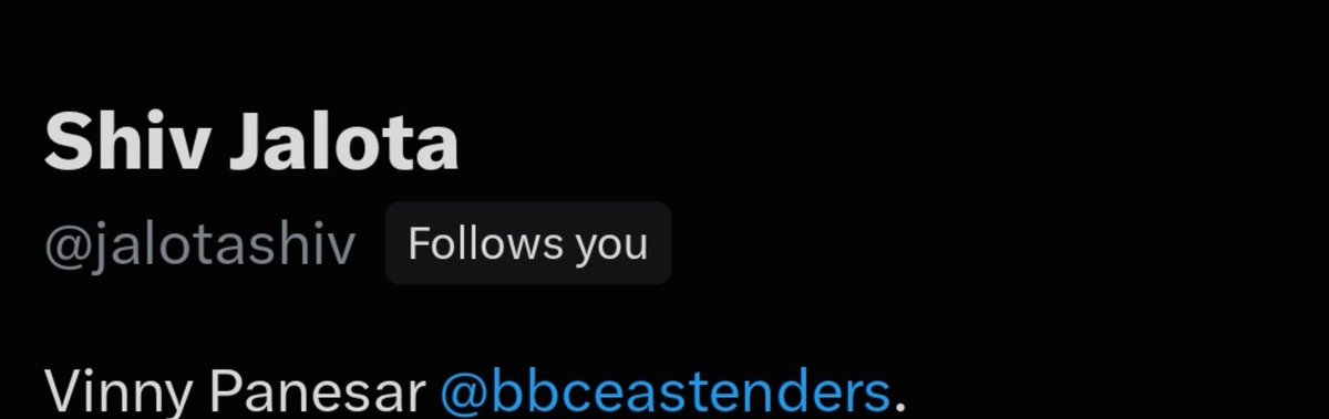 RyanSoapKing25's tweet photo. Thanks for the follow @jalotashiv #Brannesar #Sukeve 😁👊🏼 #EastEnders https://t.co/64ngdwwQpz