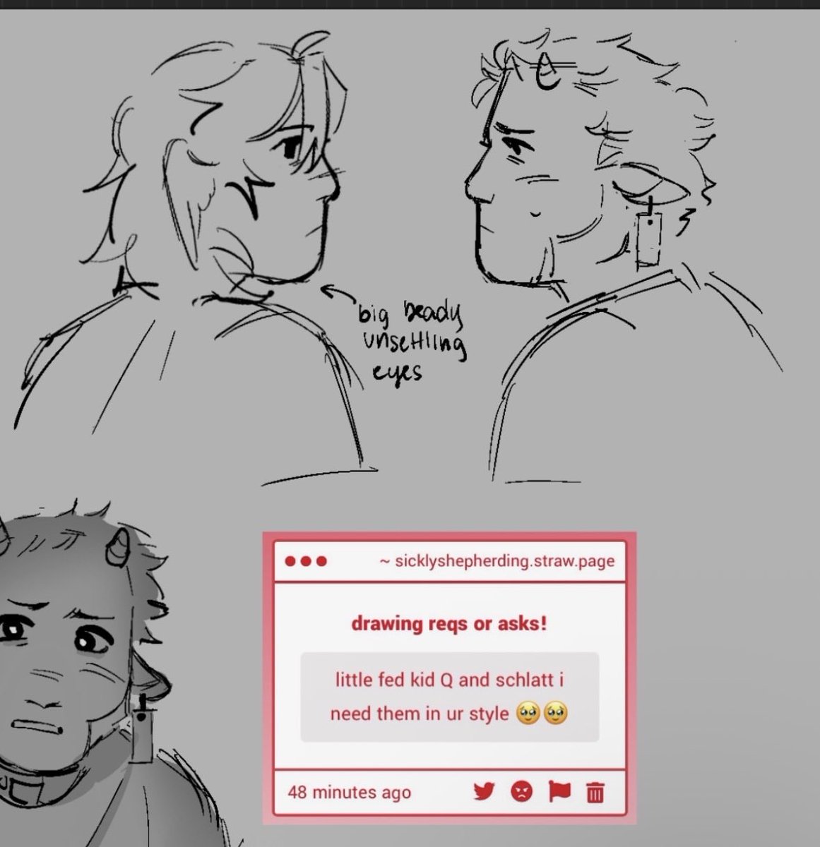 sicklyshepherd's tweet photo. fed kid au pumpkinduo who cheered

#pumpkinduo #qsmp2 https://t.co/VOmmVQCjtH