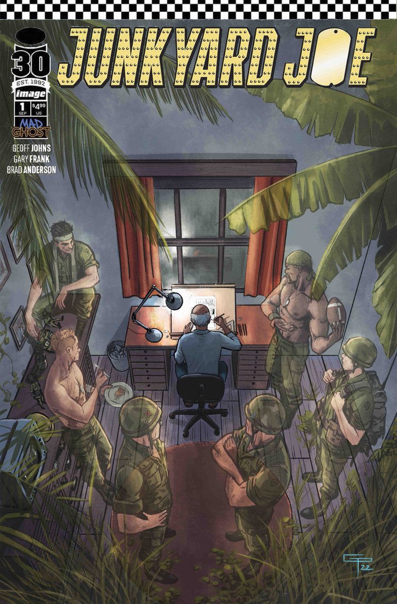 GermnPeralta10's tweet photo. SEARCHING THE IDEA: JUNKYARD JOE 06 VARIANT COVER

SCRIPT: #geoffjohns
ART: #garyfrank 
COLORS: #bradanderson

@ImageComics @GhostMachinePro #junkyardjoe #imagecomics #ghostmachine #madghost https://t.co/FnztVmk2aR