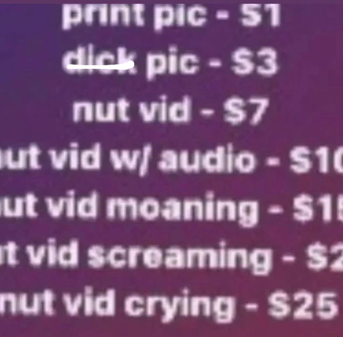 clownboyluver's tweet photo. nsfw content menu just dropped 💯💯 https://t.co/rWhCCZq6HM