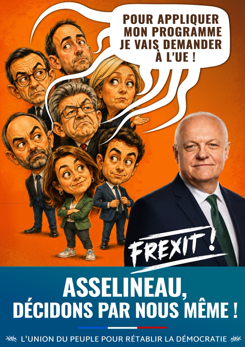 GMignit's tweet photo. Lors du #débat organisé par le #medef, les propositions majeures de leur programme, tous expliquaient : Forcer l'UE, négocier avec l'UE, convaincre les 26, rassembler les partenaires etc.. L'UE est une contrainte, décidons par nous-mêmes ! avec @f_asselineau https://t.co/UYjR94XTCh