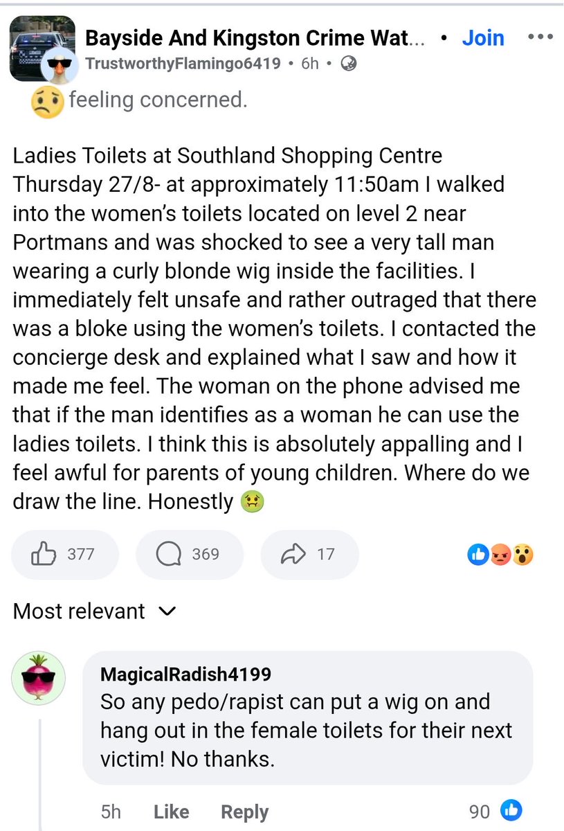 salltweets's tweet photo. But we hear about it all the time. I get messages about it almost daily. The reality is, the presence of a man in a woman only space is enough to terrify the average woman & she removes herself as quickly as possible precisely because she doesn’t want there to be an incident. While there are also many instances on record of sexual assault or voyeurism, I would argue that it’s perverted to need to a lot of sexual assaults before women are listened to. Have we learned nothing?