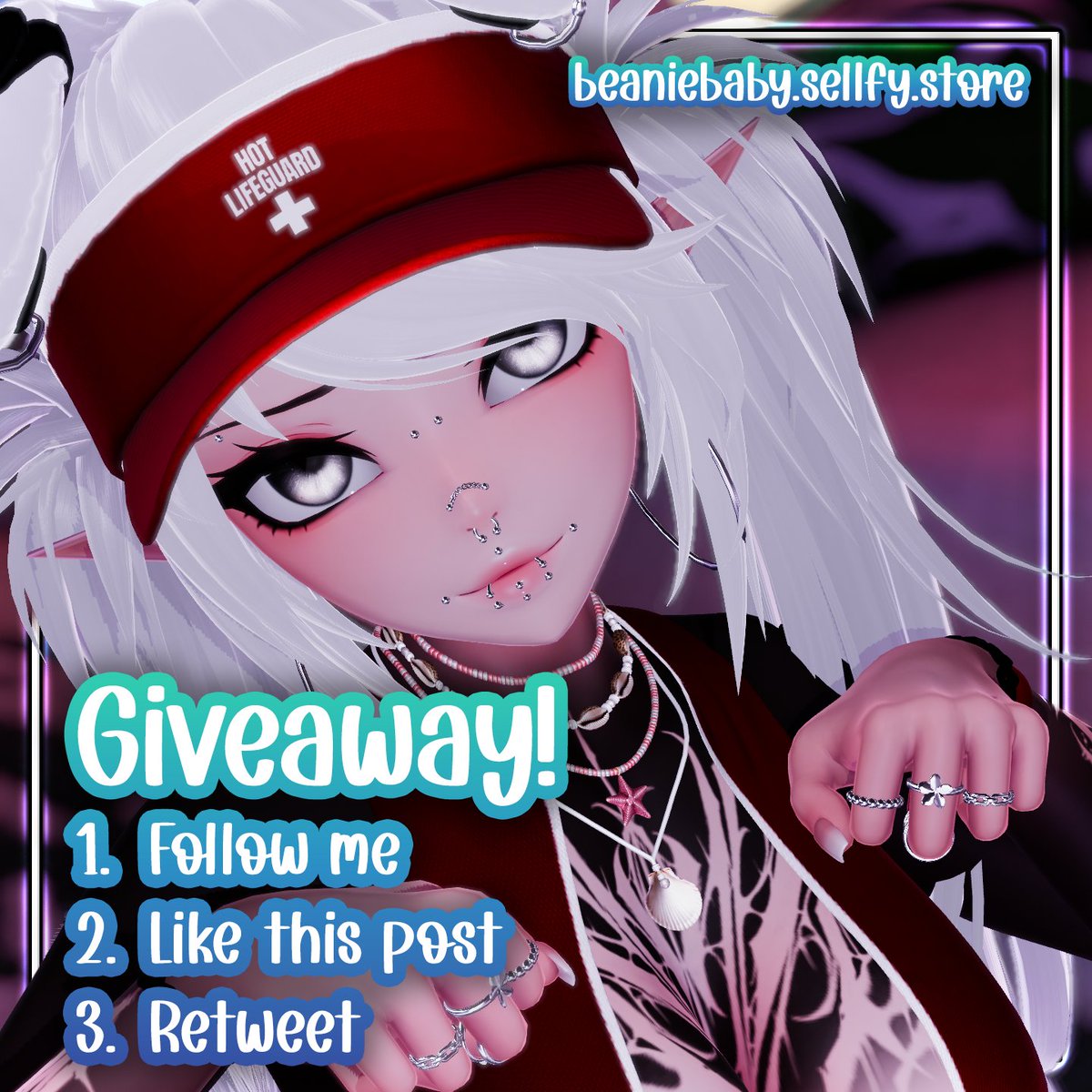 beaniebbyvr's tweet photo. ROSALIE SUMMER EDITION GIVEAWAY! 3 Winners💞

1. Follow me
2. Like this post
3. Retweet! 

I will randomly pick winners in 3 days :3 
✨GOOD LUCK✨ https://t.co/kGZLfp62IW