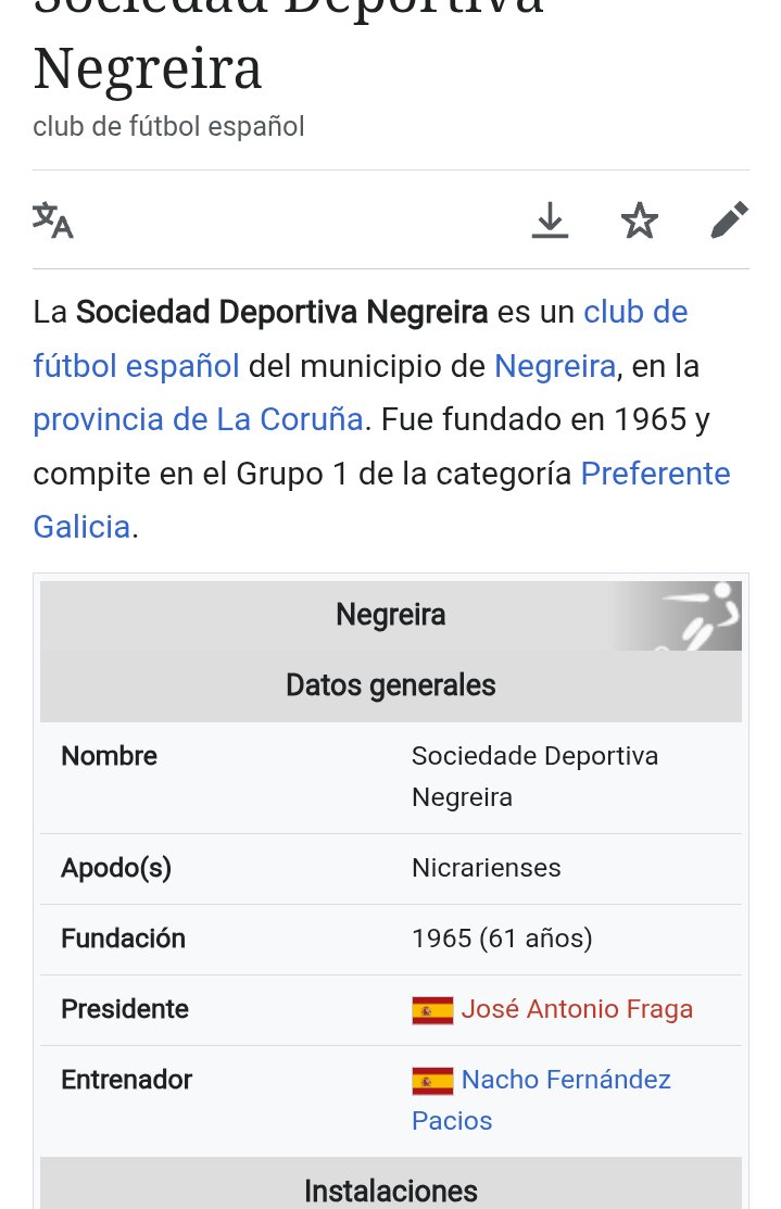 J03lISTHEBEST's tweet photo. Pa que luego digan que Negreira era culé. El tío le ha puesto su nombre a un municipio con equipo incluido. Preparaos chavales https://t.co/RezUaOw6fD