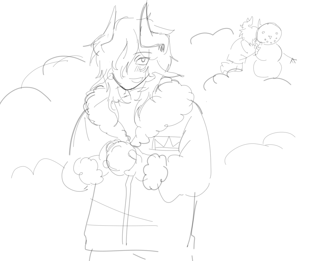 kauriko_'s tweet photo. the snow! https://t.co/A7QdrdLNt4