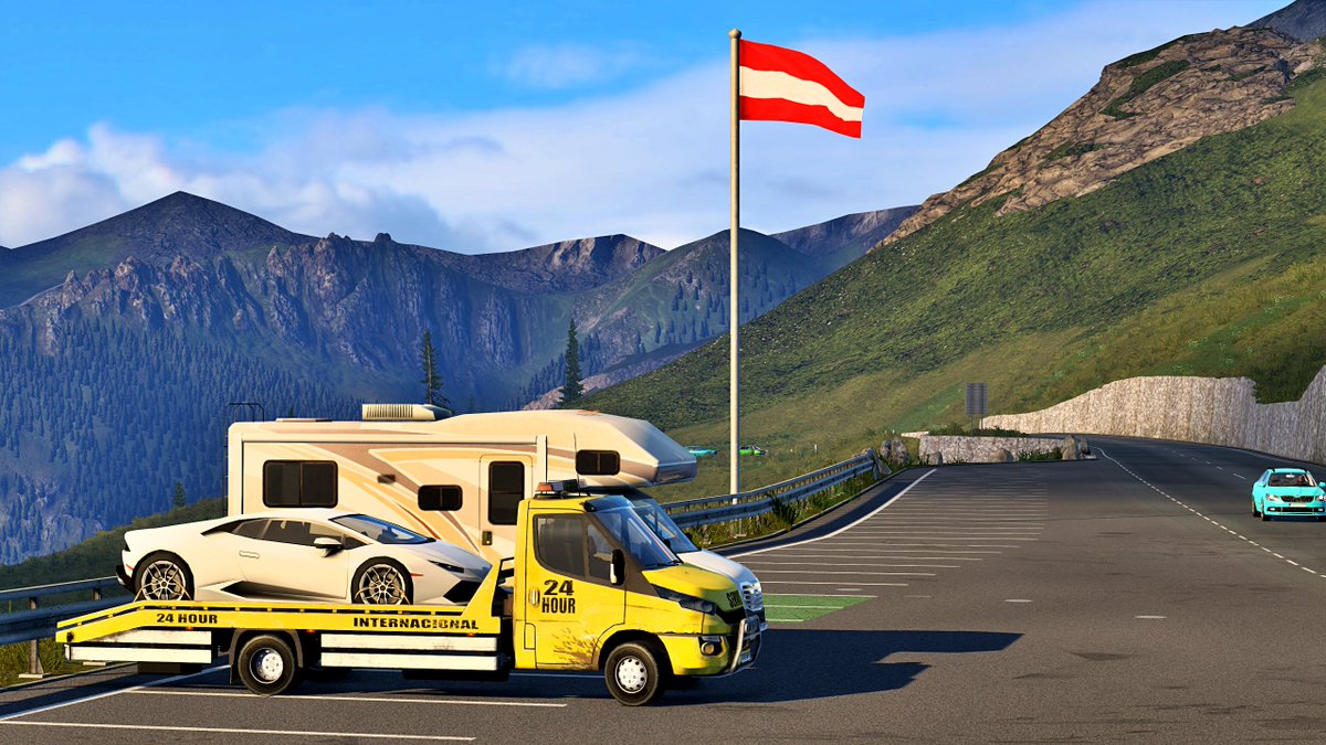 David0Connor's tweet photo. #eurotrucksimulator2 #gaming #ets2 #tmp #truckersmp #BestCommunityEver https://t.co/4QXO9RsU9S