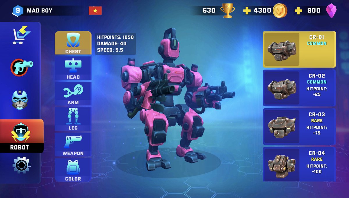 MadSquadGame's tweet photo. Now even the girls can join the Mad Squad.
 We’ve got PINK ROBOTS! 
Who says chaos can’t be cute? https://t.co/VoEEXmQyyQ