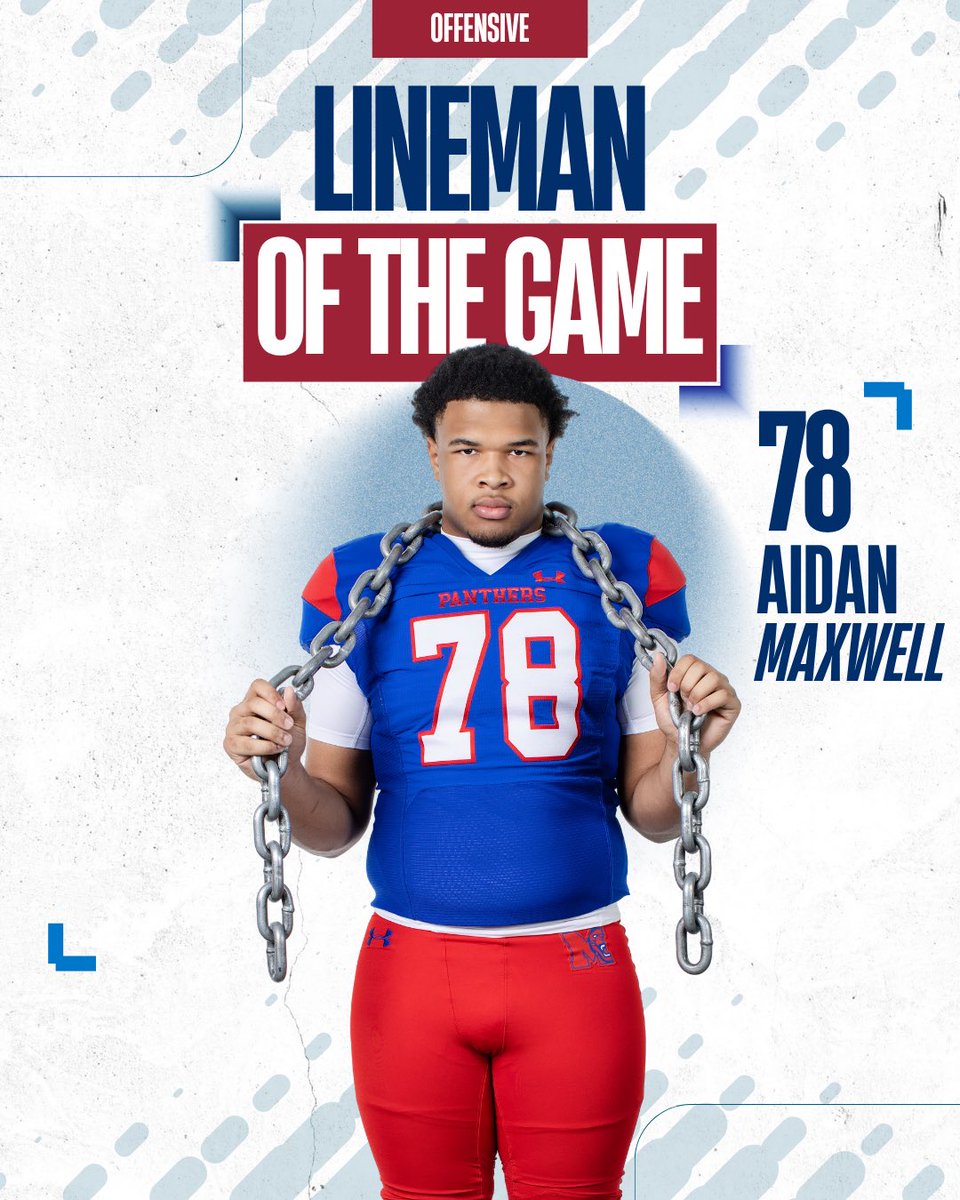 MidwayFB's tweet photo. Week 1 vs Leander Rouse
Offensive Awards:

Player of the Game: Hayden Brock
Big Play: @CortStrickland 
Offensive Lineman of the Game: @AidanMaxwell78 https://t.co/zBGVFF2LVK