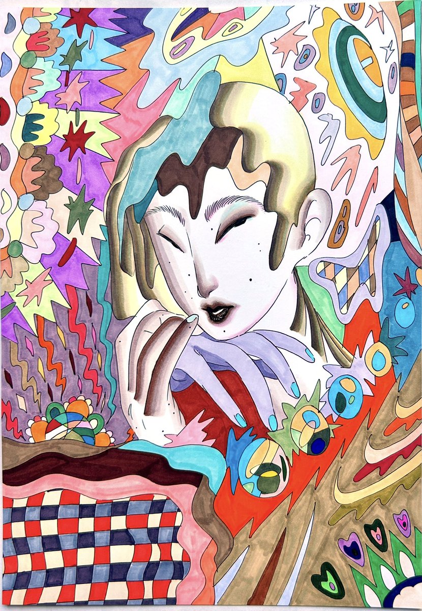satachan22's tweet photo. #illustration‌‌ #イラスト https://t.co/bAhSgjfgOI