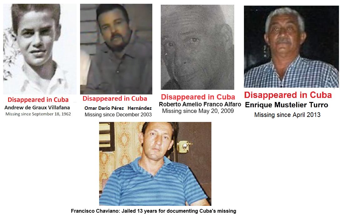 cubacenter's tweet photo. CubaBrief: Remembering some Cubans who went missing due to state action  on the International Day of the Victims of Enforced Disappearances https://t.co/cCxtccA04i #Cuba  #EnforcedDisappearances #VictimsFirstActionNow 1/ https://t.co/ehXBPxuVr7
