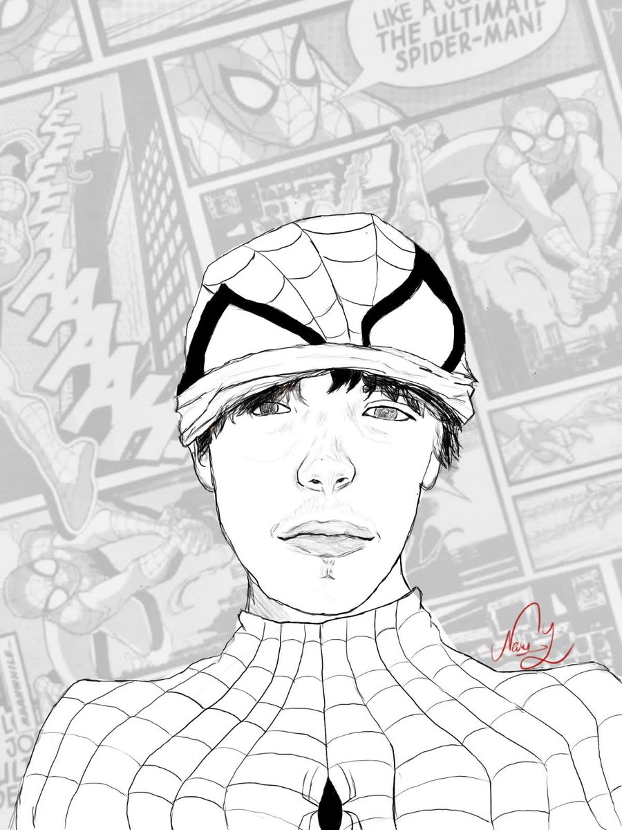 m0onliight8's tweet photo. 4 saatimi alan spiderman yuşa çizimimi buraya salıyorum @yusaakbyk https://t.co/atg1e0cfU8