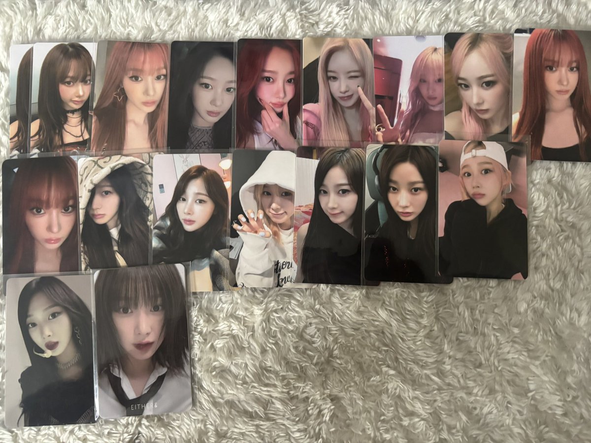 my0_nswer's tweet photo. aespa  トレカ  交換  買取

譲 ) カリナ ジゼル ウィンター ニンニン

求 ) popmart  カリナ > Whiplash ver.
                              or
       振込 メルペイ PayPay

一部出し惜しみあり。金額ご提示下さい https://t.co/aYJcOFIDXu