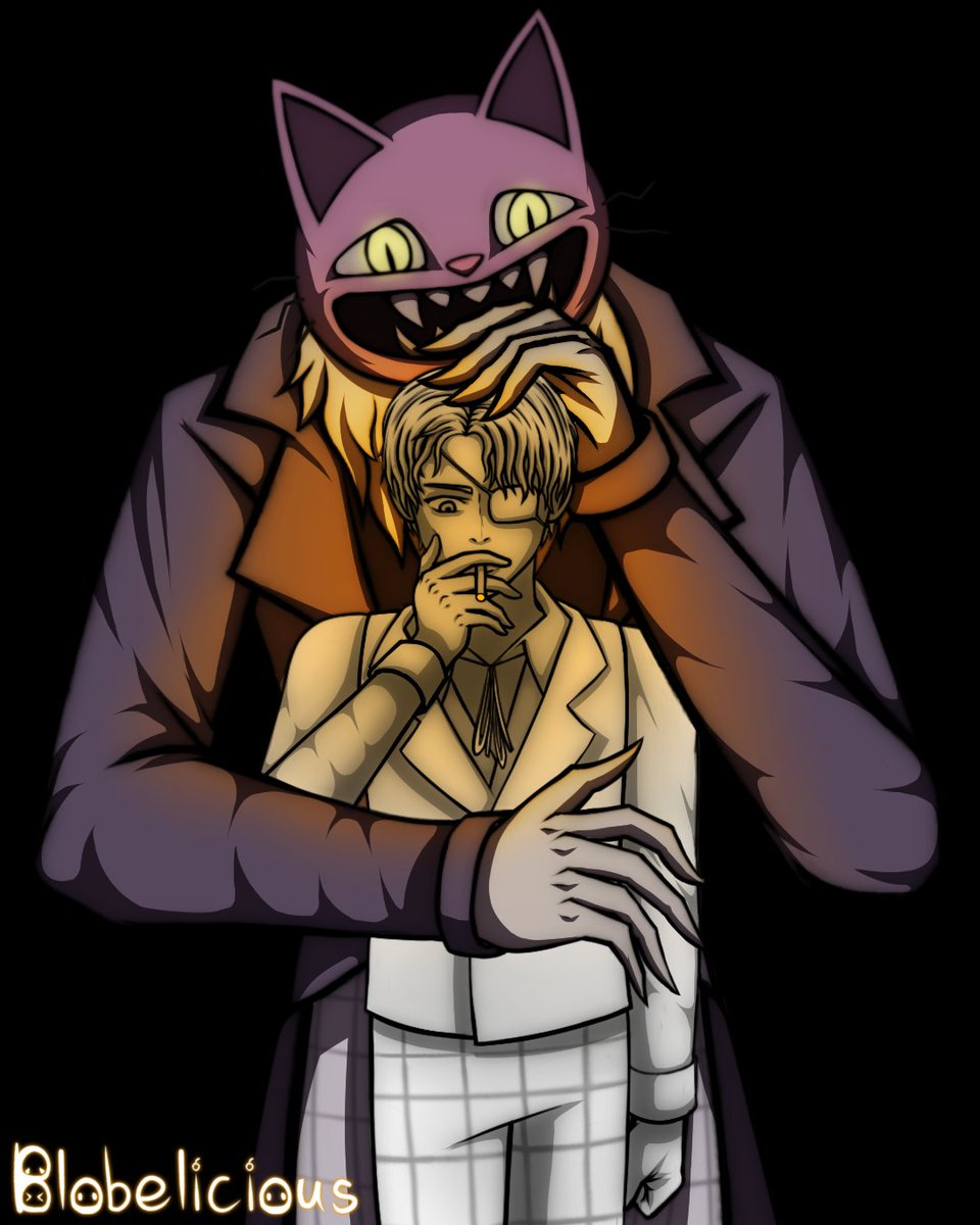 blobelicious's tweet photo. Daan the "blank soul" and the Pocketcat #fearandhunger https://t.co/vYRs9htKN3
