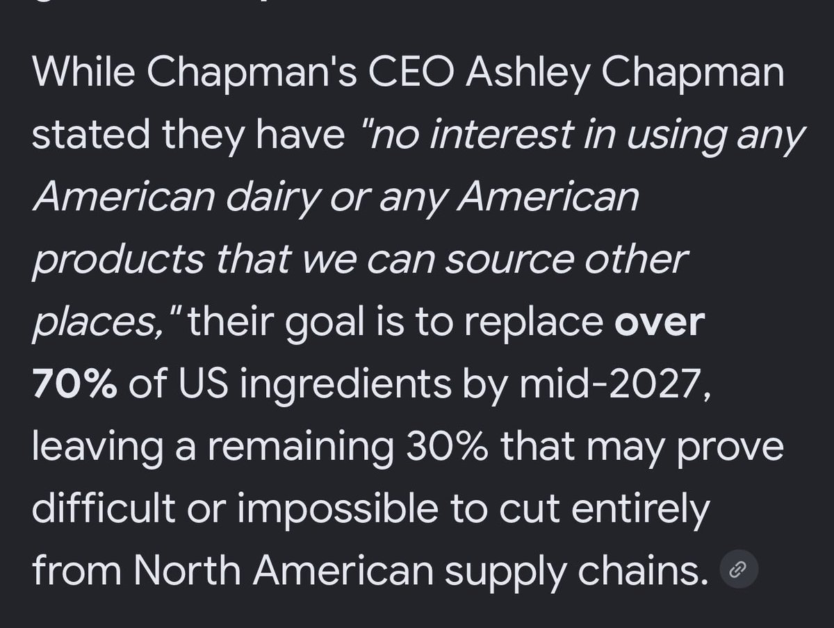 Allyjvqi's tweet photo. @LauraBabcock @Chapmans_Canada They left out a small detail https://t.co/xjDmpMmmLo
