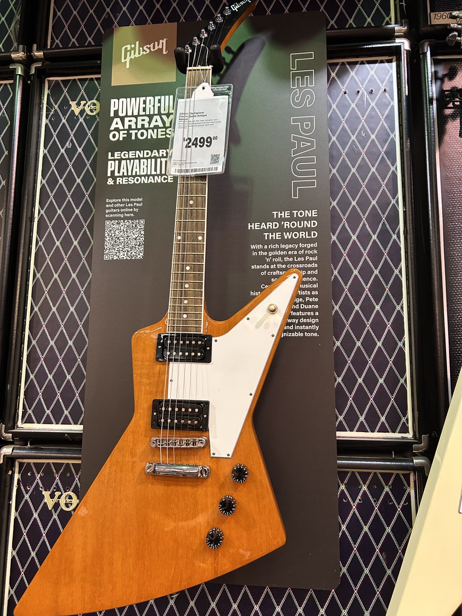 Guitarbizon's tweet photo. I paid $995 for my Gibson Explorer 10 years ago! https://t.co/kJ1597dOpL