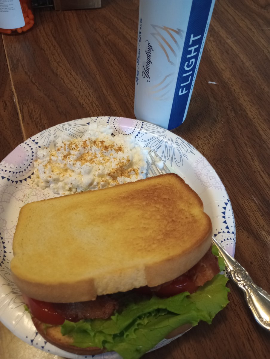DoodahBoy's tweet photo. No it's okay, I'll eat this BLT by myself. https://t.co/TZNP5JgTJe