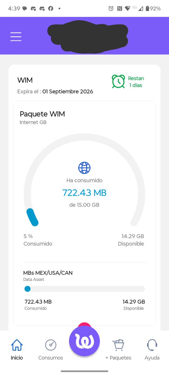 hychris02's tweet photo. Es verdad, está bien fea la nueva interfaz de @somoswim y tiene bug como que no se muestran algunas pantallas por lo que sale error. https://t.co/Xe2djQqV7u