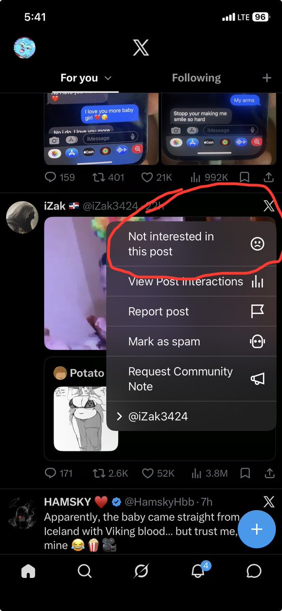 ImJustCem's tweet photo. @iZak3424 Just in case you don’t wanna see bullshit like this on your feed https://t.co/5ISPJrjLsx