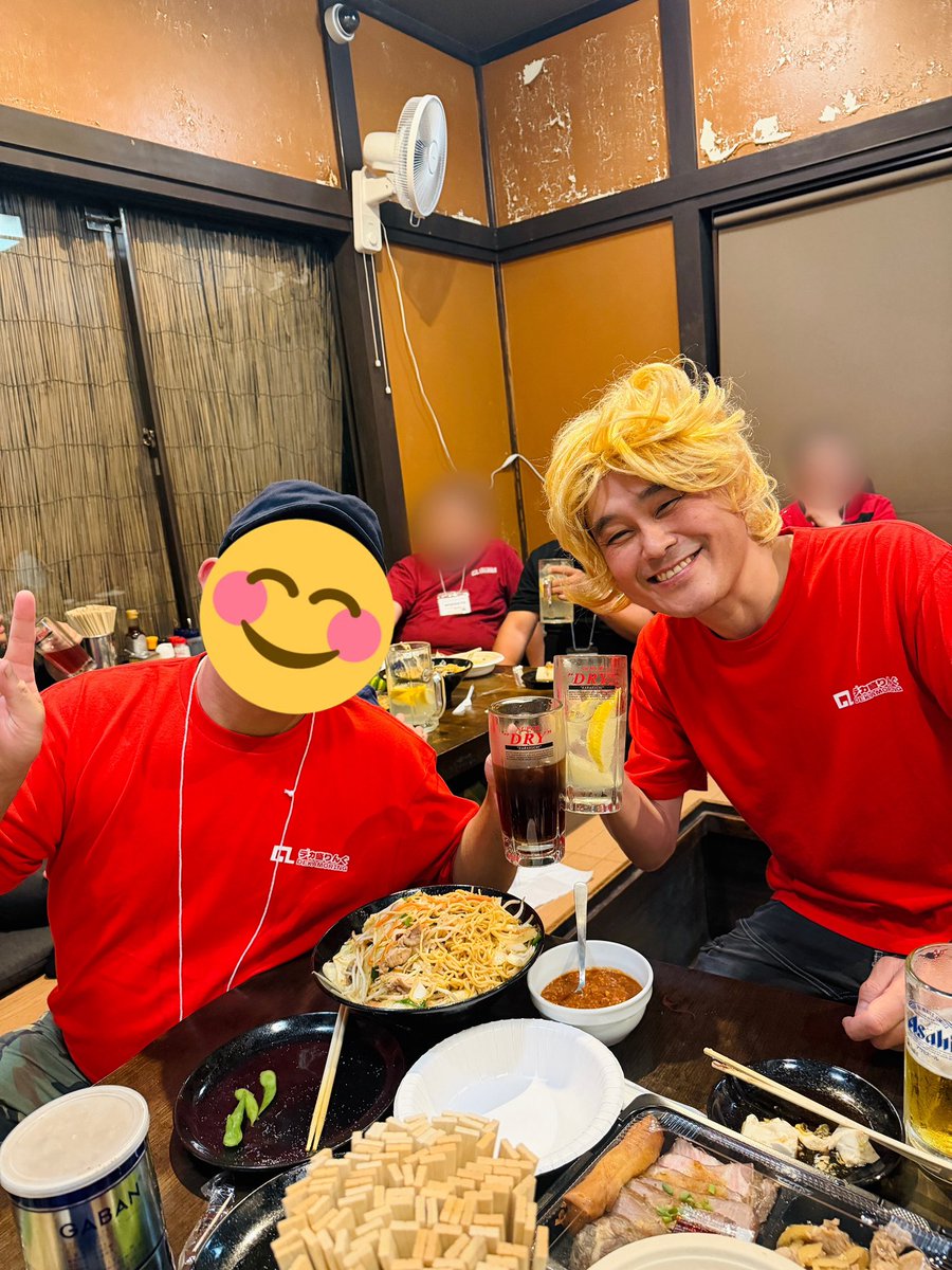 momo14massa's tweet photo. 8月30日(日)
五代目麺や蝦夷��んでガデュさん(@gadu_lin)の #デカ盛りんぐオフ会 に参加してきました！
いっぱい食べて飲んでわちゃわちゃして…
あっという間に時間は過ぎていきました😊
若松屋の郷さんも来てくれて大いに盛り上がりました！
ごちそうさまでした🙏 https://t.co/8CIUbFSZCY