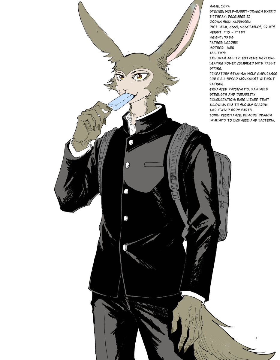 eryndor_0's tweet photo. Which is better? Hmm 🤔😅

#beastars #beastarsfanart https://t.co/tNNmXwBBj8