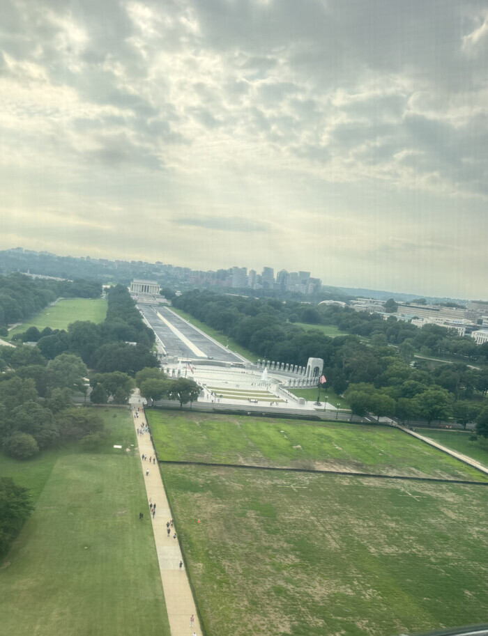 TrumpTruthOnX's tweet photo. Look what VANDALS did to the grass connecting the vandalized World War II Monument and the vandalized Reflecting Pool, which will be opened again, and better than ever, shortly. Anybody who thinks the Reflecting Pool wasn’t vandalized should go back to Law School! The grass is being replaced shortly, and the Reflecting Pool is almost completely fixed, including the various inflow and outflow pipes, which we were saving for the end of the year, but will do now. President DONALD J. TRUMP

( TS: Aug 30 2026, 6:48 PM ET )​​​​​​​​‍‌​​​‍​‌‌‌‍​‌​​‍‌‍​​‍​‍‌‌​‍‍‍​‌​​‍‍‍