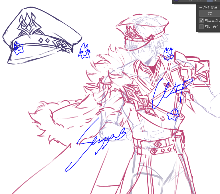 seojya_icess's tweet photo. 제복모자 디자인하기 #wip https://t.co/pOkV33yxqx